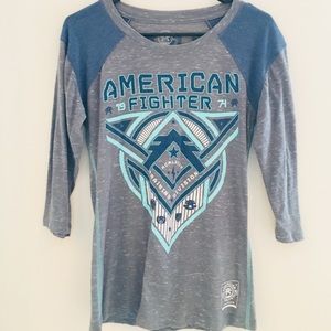 American Fighter Baseball Tee